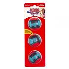 Kong Squeezz Actionball Rød M 3st 6cm Pro-Nutrition Norge AS