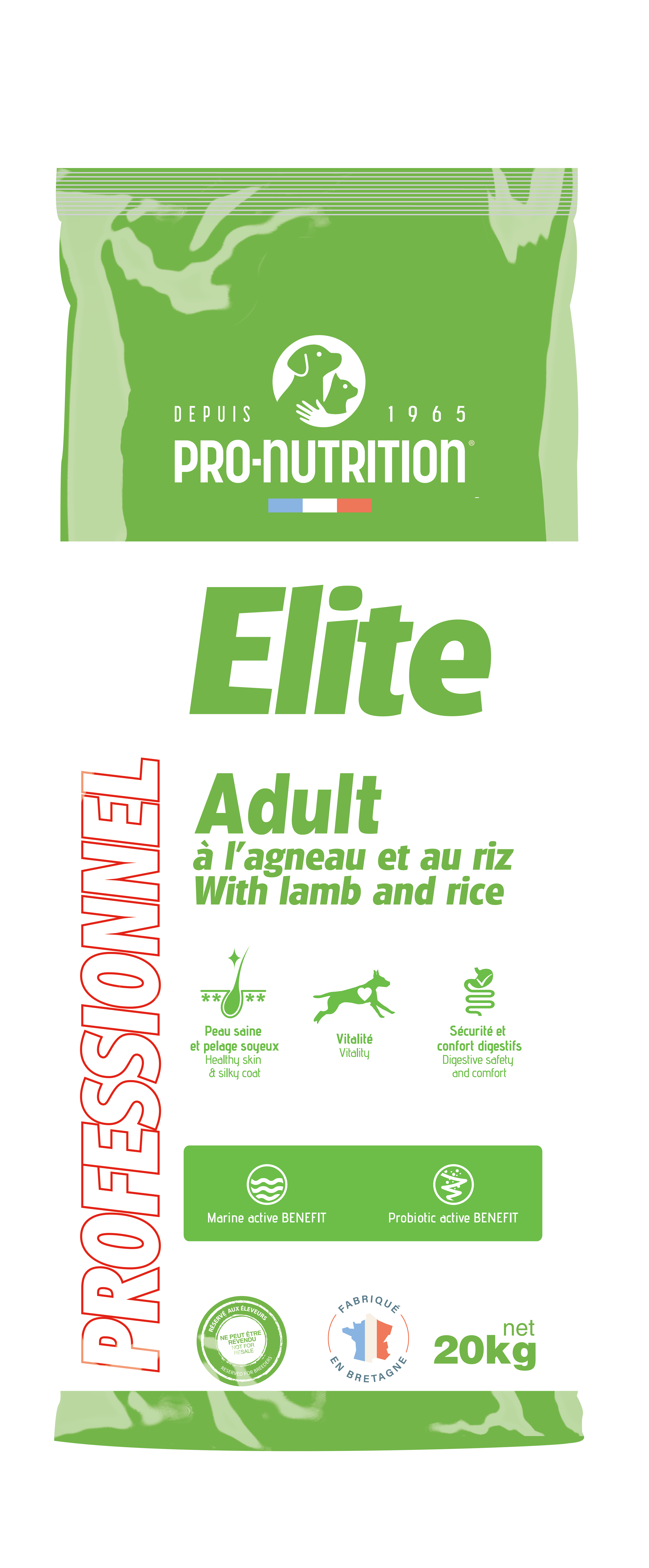 ELITE Adult Lam & Ris Pro-Nutrition Norge AS
