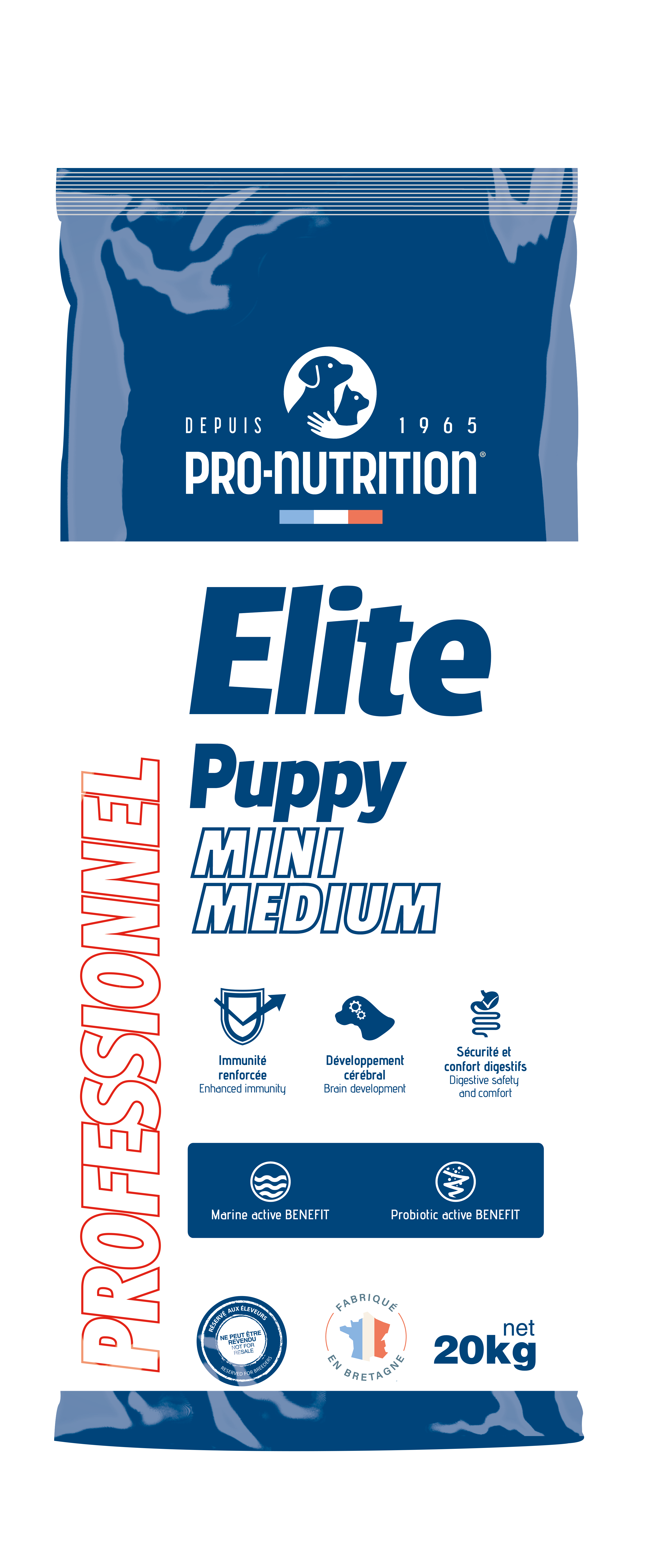 ELITE Puppy Mini/Medium 20kg Pro-Nutrition Norge AS